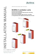 Meltem M-WRG-II Installation Manual предпросмотр