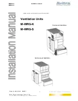 Meltem M-WRG-K Installation Manual preview