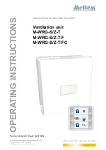 Preview for 1 page of Meltem M-WRG-S-T Operating Instructions Manual