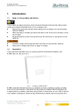 Preview for 5 page of Meltem M-WRG-S-T Operating Instructions Manual