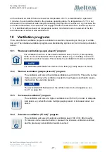 Preview for 21 page of Meltem M-WRG-S-T Operating Instructions Manual