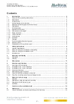 Предварительный просмотр 2 страницы Meltem M-WRG-S/Z-24 Operating Instructions Manual