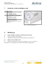 Предварительный просмотр 16 страницы Meltem M-WRG-S/Z-24 Operating Instructions Manual