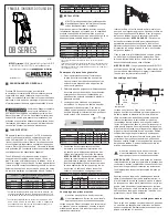 Preview for 3 page of Meltric DB Series Operating Instructions Manual