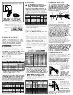 Preview for 3 page of Meltric DR Series Operating Instructions Manual