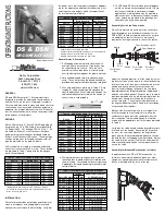 Meltric DS Decontactor Series Operating Instructions preview