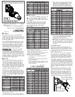 Meltric DS Operating Instructions Manual preview