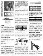 Meltric DXN Series Operating Instructions preview