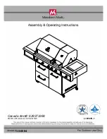 Members Mark 730-0584 Assembly & Operating Instructions preview