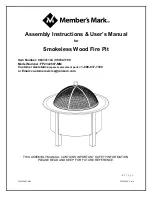 Members Mark 980341109 Assembly Instructions & User Manual preview