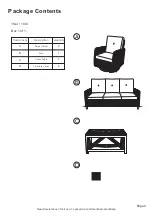 Preview for 4 page of Members Mark Fremont BGV01523-4IC Assembly Instructions & User Manual