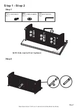 Preview for 7 page of Members Mark Fremont BGV01523-4IC Assembly Instructions & User Manual