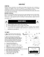 Preview for 28 page of Members Mark GR2150901-MM-00 Assembly And Operating Instructions Manual