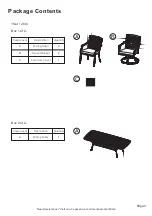 Предварительный просмотр 4 страницы Members Mark Hastings AAX08800-9SC Assembly Instructions & User Manual