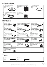 Предварительный просмотр 6 страницы Members Mark Havana B2W00223-5PC Assembly Instructions & User Manual