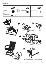 Предварительный просмотр 7 страницы Members Mark Heritage B1W00213-7PC Assembly Instructions & User Manual