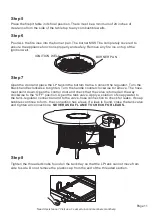 Предварительный просмотр 11 страницы Members Mark Heritage B1W00213-7PC Assembly Instructions & User Manual