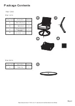 Предварительный просмотр 4 страницы Members Mark Newcastle BFK01301-5SC Assembly Instructions & User Manual