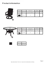 Предварительный просмотр 5 страницы Members Mark Newcastle BFK01301-5SC Assembly Instructions & User Manual