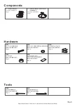 Предварительный просмотр 6 страницы Members Mark Newcastle BFK01301-5SC Assembly Instructions & User Manual