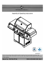 Member's Mark 720-0778A Assembly & Operating Instruction preview