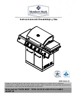 Preview for 36 page of Member's Mark 720-0830F Assembly & Operating Instructions