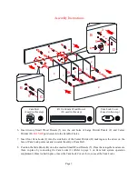 Предварительный просмотр 7 страницы Member's Mark 8 Cube Room Organizer Instruction Manual