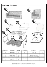 Предварительный просмотр 4 страницы Member's Mark 980296848 Assembly Instructions & User Manual