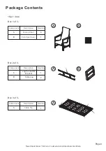 Preview for 4 page of Member's Mark Avondale ADW00600-7HC Assembly Instructions & User Manual