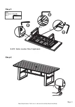 Preview for 11 page of Member's Mark Avondale ADW00600-7HC Assembly Instructions & User Manual