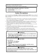 Preview for 2 page of Member's Mark B08SMG-1 Manual