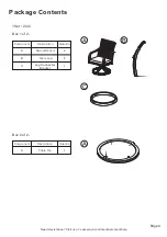 Предварительный просмотр 4 страницы Member's Mark BFW00501-3 Assembly Instructions & User Manual