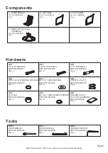 Предварительный просмотр 6 страницы Member's Mark BFW00501-3 Assembly Instructions & User Manual