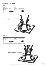 Предварительный просмотр 10 страницы Member's Mark BFW00501-3 Assembly Instructions & User Manual