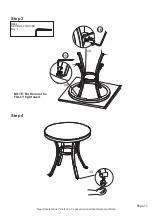 Предварительный просмотр 11 страницы Member's Mark BFW00501-3 Assembly Instructions & User Manual