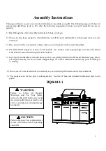 Предварительный просмотр 5 страницы Member's Mark BQ06042-1 Manual