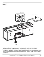 Предварительный просмотр 5 страницы Member's Mark Brooklyn SMBROFPC-30 Assembly Manual