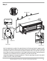 Предварительный просмотр 9 страницы Member's Mark Brooklyn SMBROFPC-30 Assembly Manual