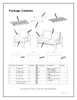 Предварительный просмотр 4 страницы Member's Mark Cahaba FRM10461ST Assembly Instructions & User Manual