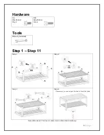 Предварительный просмотр 6 страницы Member's Mark Cahaba FRM10461ST Assembly Instructions & User Manual