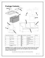 Предварительный просмотр 8 страницы Member's Mark FRM10390SST Assembly Instructions & User Manual