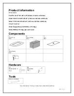 Предварительный просмотр 9 страницы Member's Mark FRM10390SST Assembly Instructions & User Manual