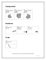 Предварительный просмотр 5 страницы Member's Mark Halstead GC-11428A-5PC Assembly Instructions & User Manual