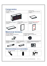 Preview for 21 page of Member's Mark Livingston SM70TVC-BL-E Assembly Instructions & User Manual