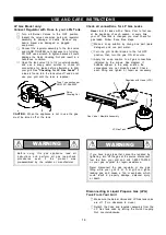 Preview for 14 page of Member's Mark M3206ALP Operator'S Manual