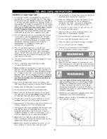 Preview for 12 page of Member's Mark M5205ALP Operator'S Manual