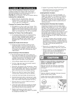 Preview for 20 page of Member's Mark M5205ALP Operator'S Manual