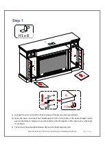 Предварительный просмотр 6 страницы Member's Mark Manhattan SMFPC-33-2 Assembly Instructions & User Manual