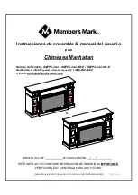 Предварительный просмотр 15 страницы Member's Mark Manhattan SMFPC-33-2 Assembly Instructions & User Manual