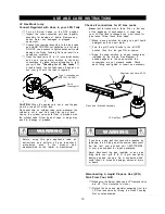 Preview for 19 page of Member's Mark MG3208SLP Operator'S Manual